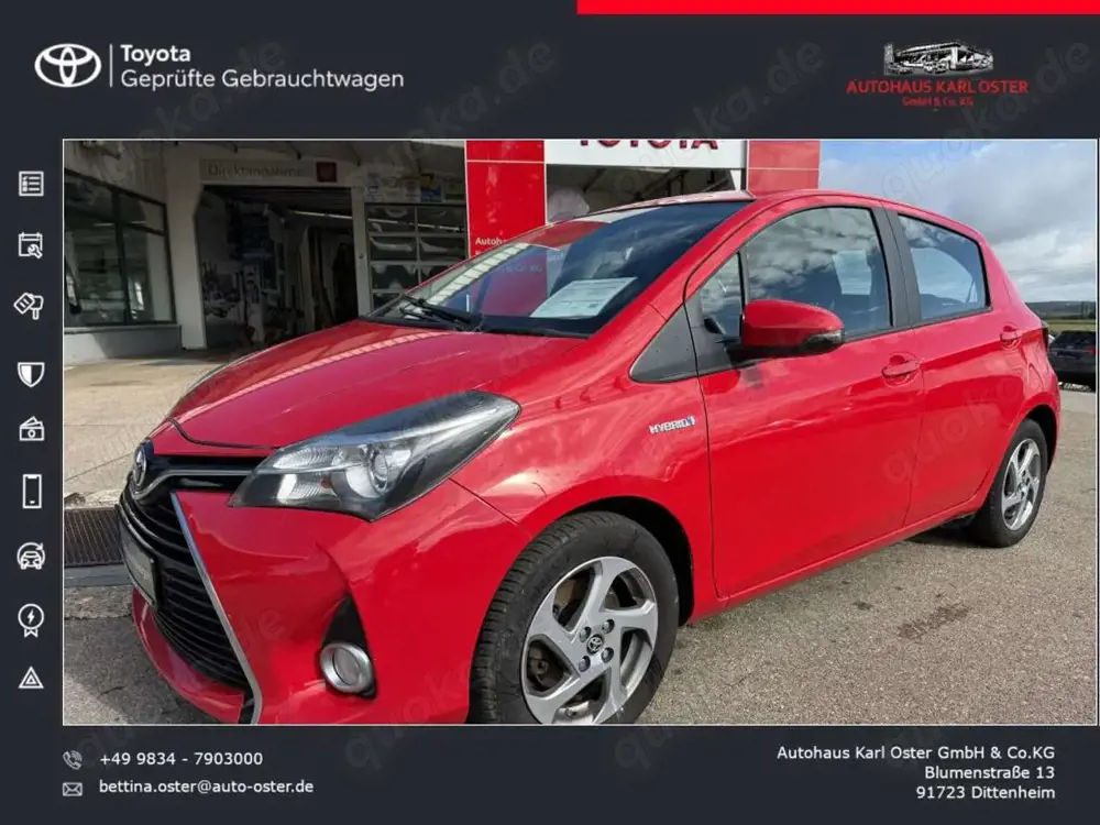 Toyota Yaris Hybrid 1.5 VVT-i Comfort