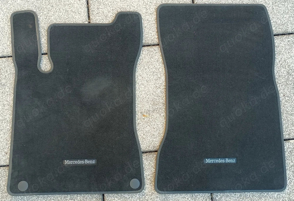 2 Textil-Fußmatten, vorne, für B-Klasse W247, Original Mercedes-Benz