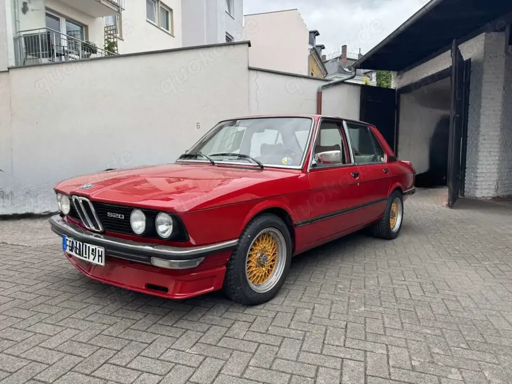 BMW 520 /6 Vergaser  H Zulassung BBS Mahle