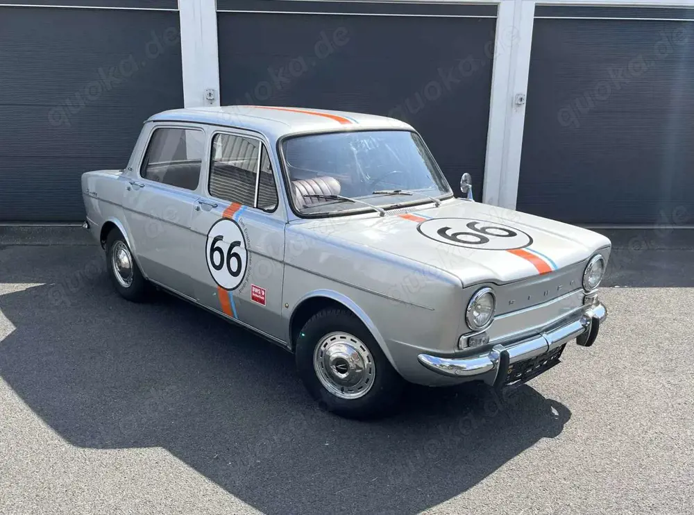 Oldtimer Simca 1000 GL Automatique Leder H-Gutachten 07er Eintr.