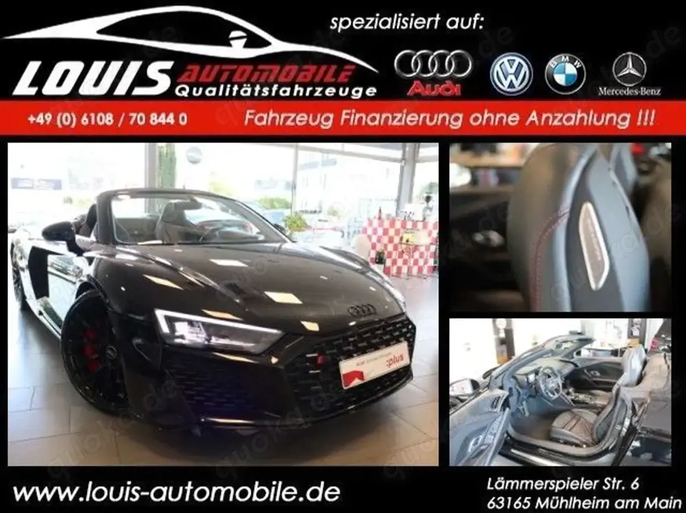 Audi R8 Spyder 5.2 FSI quattro BO/Audi-Garantie/Lede
