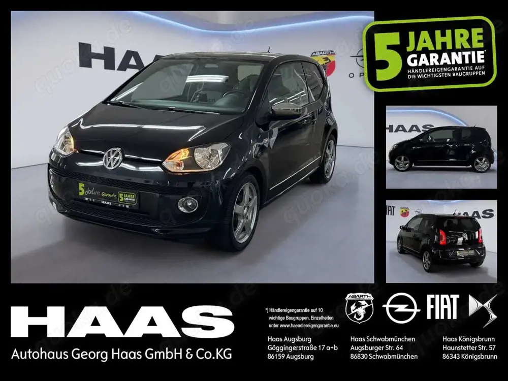 Volkswagen up! 1.0 Sitzheizung, Lederlenkrad, Alufelgen