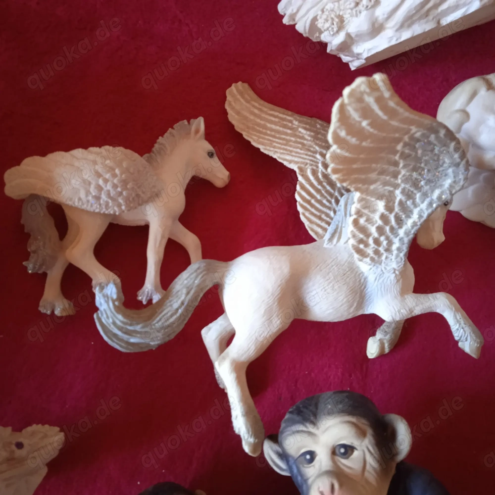 Schleich Pegasus mit kl.Pegasus und mehr