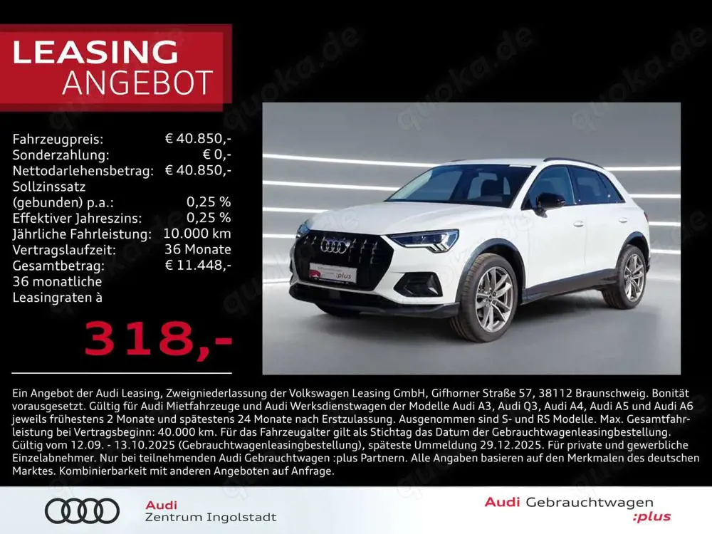 Audi Q3 35 TFSI LED AHK ACC NAVI virtual 19" advanced