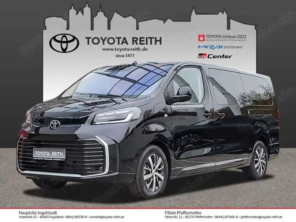 Toyota Proace 2,0-l-D-4D L2 (8-Si.) Autm. Verso Family  Navi Dig