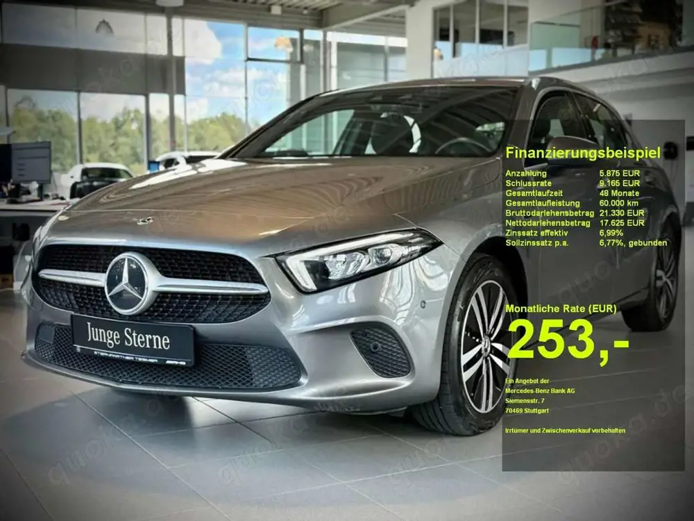 Mercedes-Benz A 250 e Progressive+Totwink+MBUX+KAMERA+SHZ+AUT