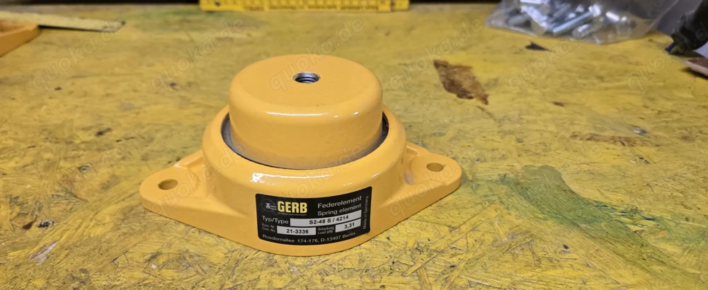 4x Gerb Federelement Spring Element S2-48 S   4214 - Last 3,31 kN