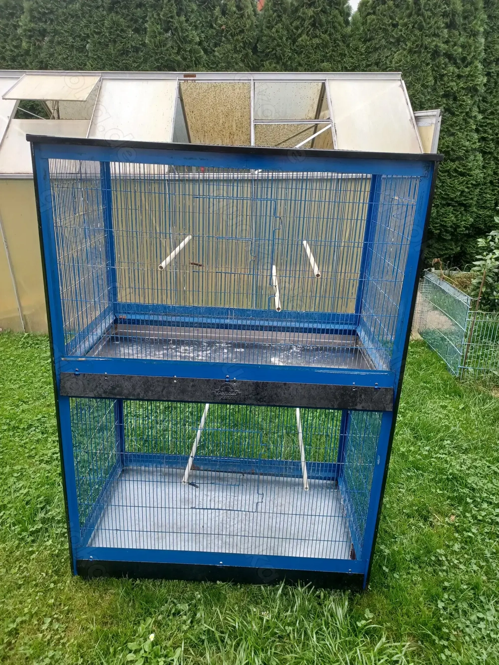Vogelkäfig mit Zubehör 