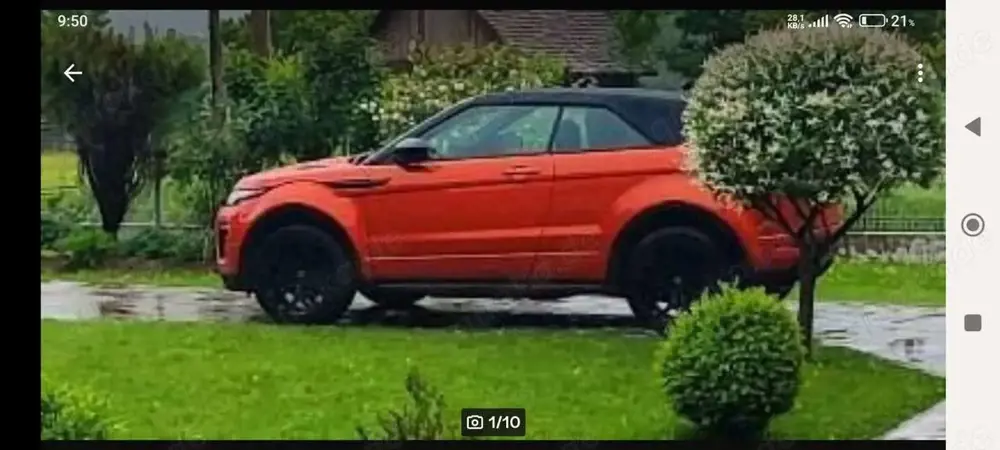 Land Rover Range Rover Evoque Evoque Cabrio HSE 44TKM Verdeck, HU/AU Neu Scheckh