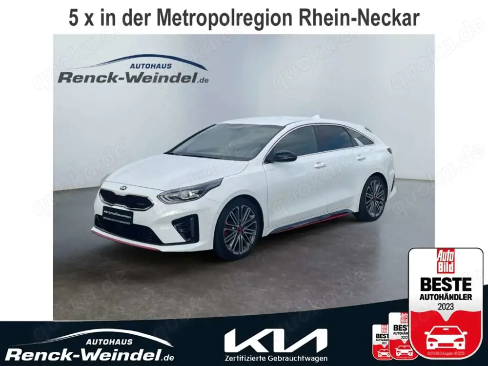 Kia ProCeed / pro_cee'd GT 1.6 T-GDI DCT7 Navi Klimaautom SHZ PDCv+h Apple