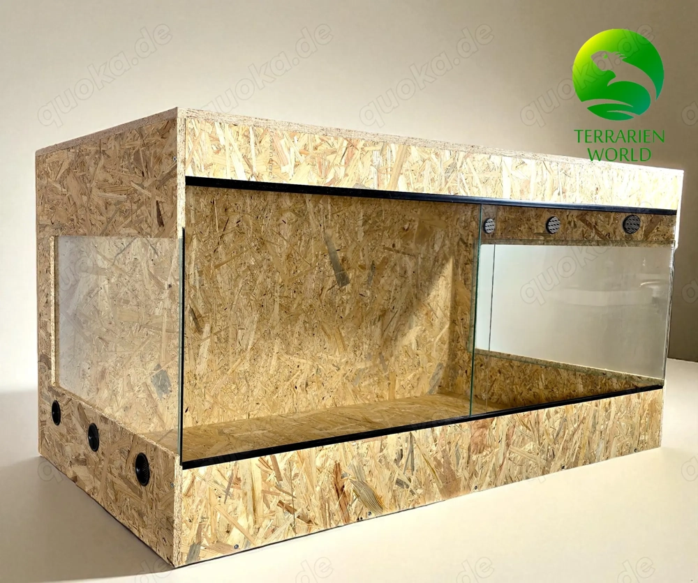 Terrarium 120x60x60 mit Panoramascheiben