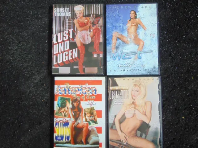 4 x DVDs - Erotik