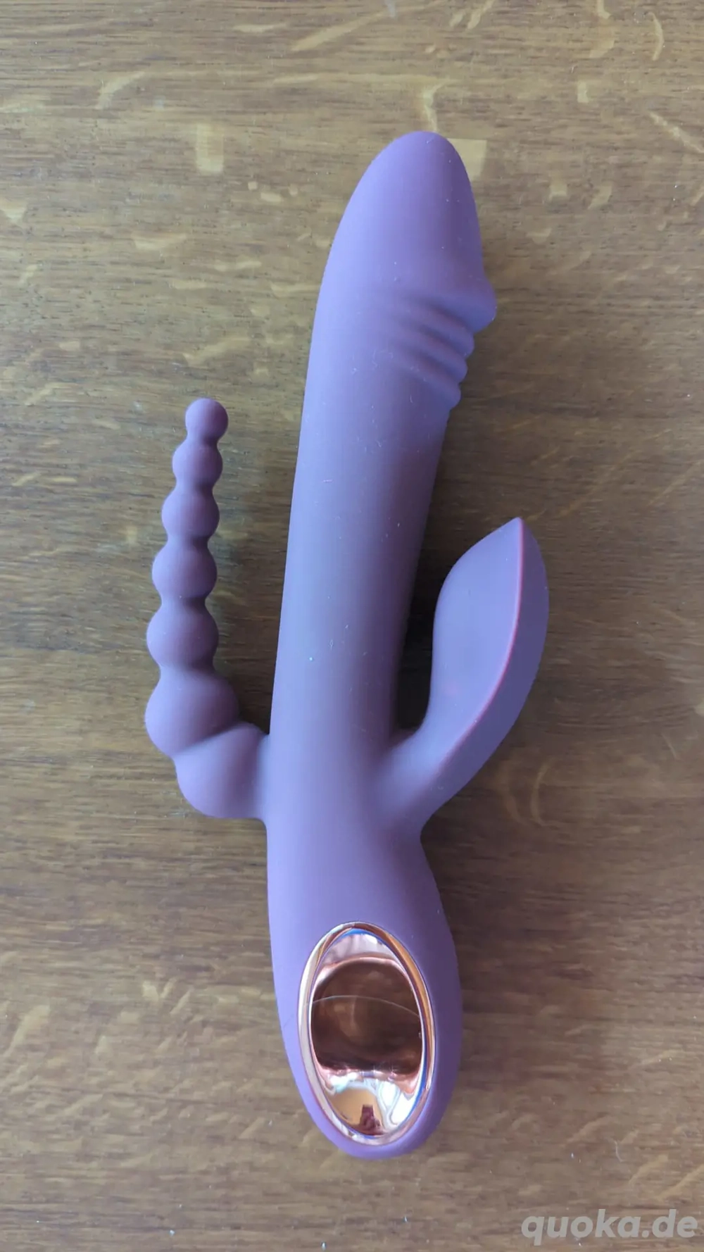 Rabbit-Vibrator mit Analkette 