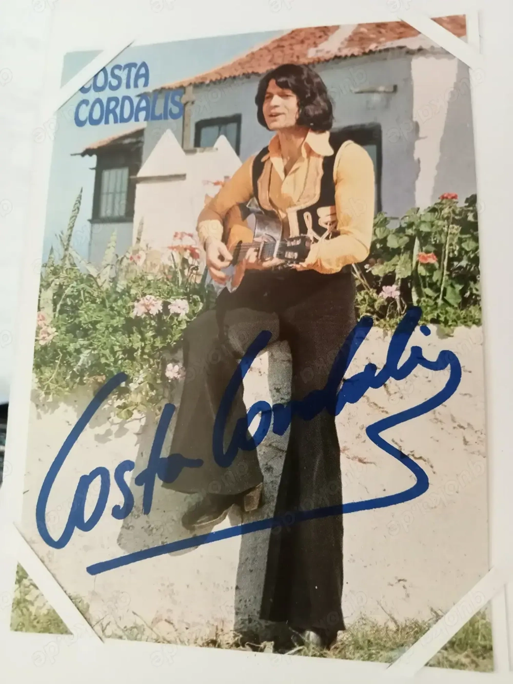 COSTA CORDALIS Autogramm Signiert