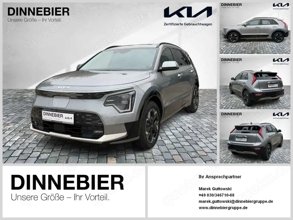 Kia Niro EV Inspiration LED+Glasdach+Navi+Kamera