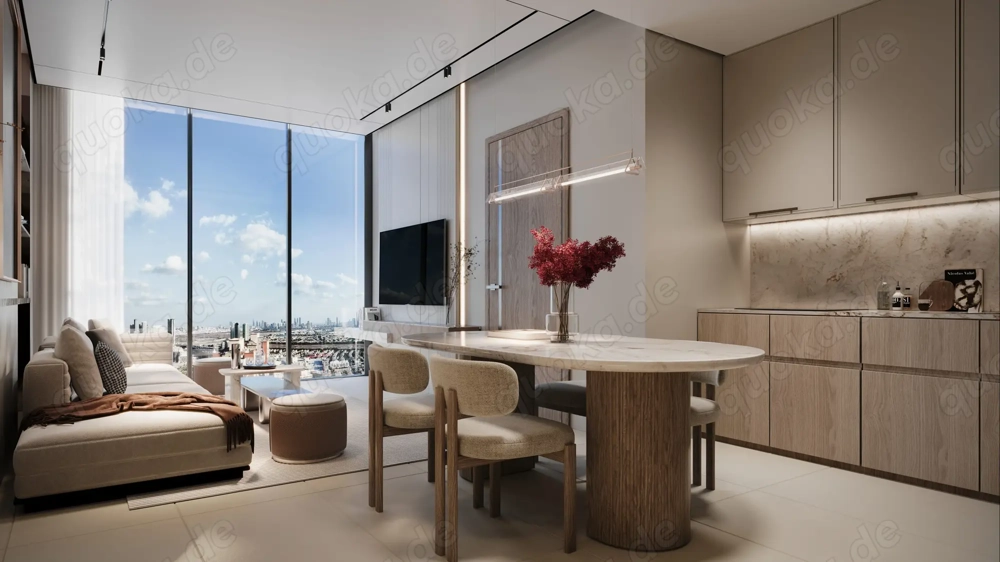 Luxuswohnung in Dubai JVT, 2 Zimmer, Provision frei. 0% Finanzierung