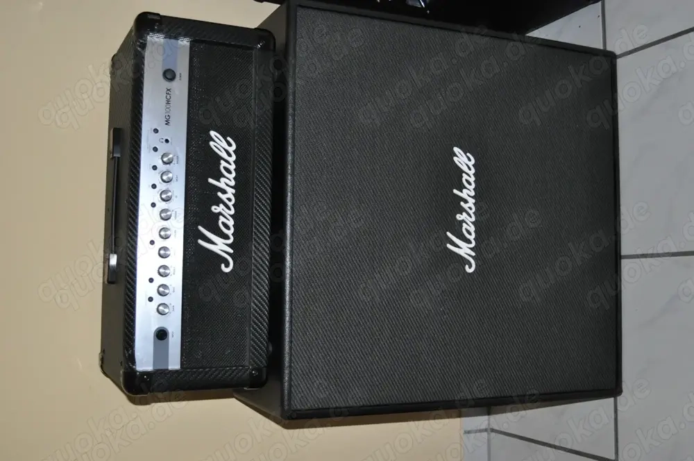 Marshall Head MG100HCFX 100 w+Box Code412 200 w RMS. Neuwertig! Für E- Gitarre!  Super Klang!