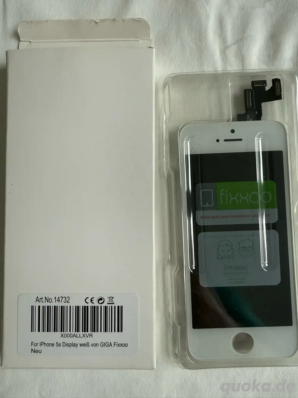 iPhone 5s Display weiss (neu)