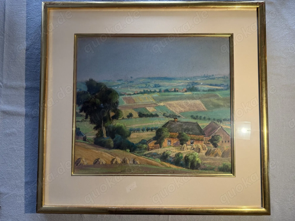 Kreidezeichnungen in Pastelltönen (Landschaftsbilder)