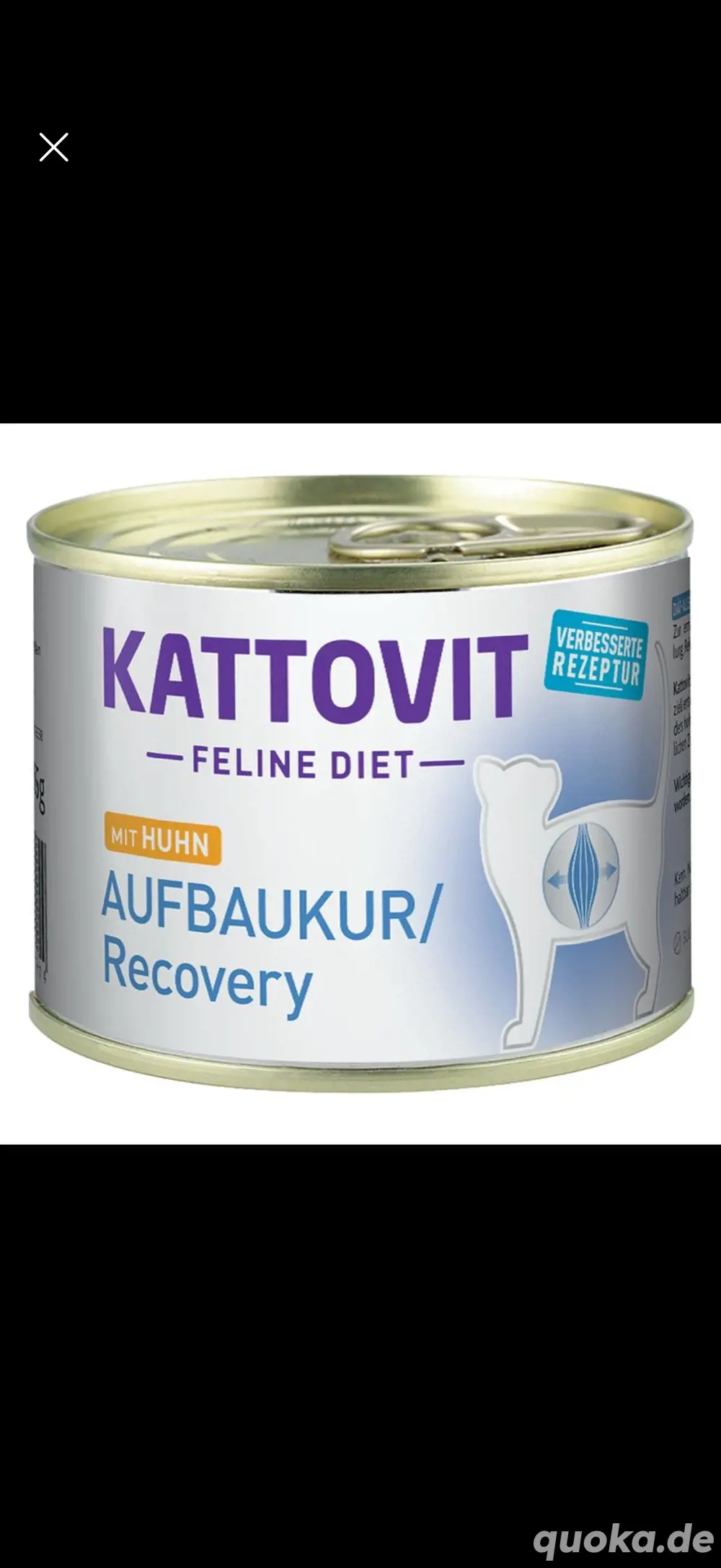 Kattovit Aufbaukur für Katzen, 11 x 185 g Huhn Kattovit Aufbaukur für Katzen, 11 x 185 g Huhn