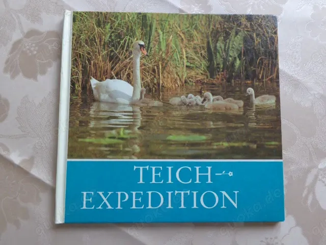 Vintage - Schule - Buch Teich Expedition, ab 7 Jahre