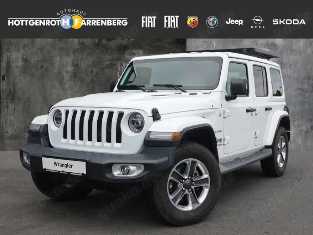 Jeep Wrangler 2.2 CRDi Unlimited Sahara Rückfahrkam. LED Lederle