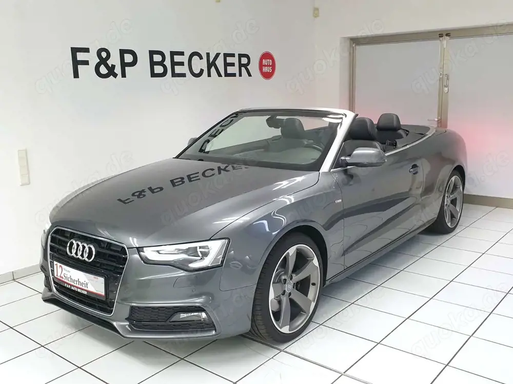 Audi A5 A5 Cabrio 2.0 TFSI S LINE 1.Hand  Scheckheft AUDI