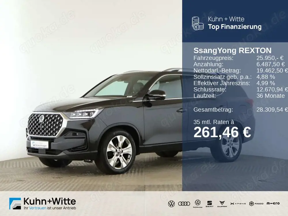 SsangYong Rexton Rexton 2.2 e-XDi Sapphire 4WD *AHK*LED*RFK*Navi*