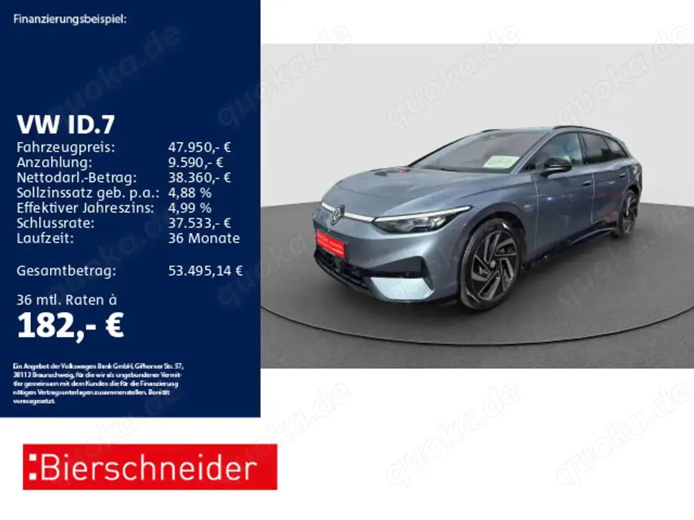 Volkswagen ID.7 Tourer Pro AHK DCC HUD 360