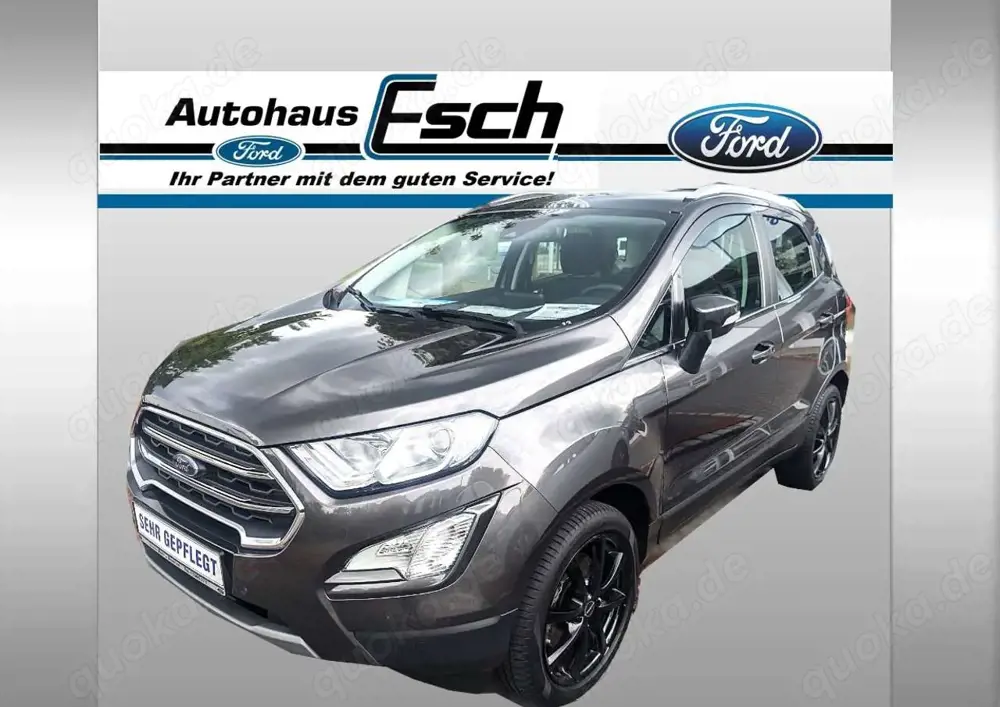 Ford EcoSport Titanium AHK Kamera Navi BO Soundsystem Key Free