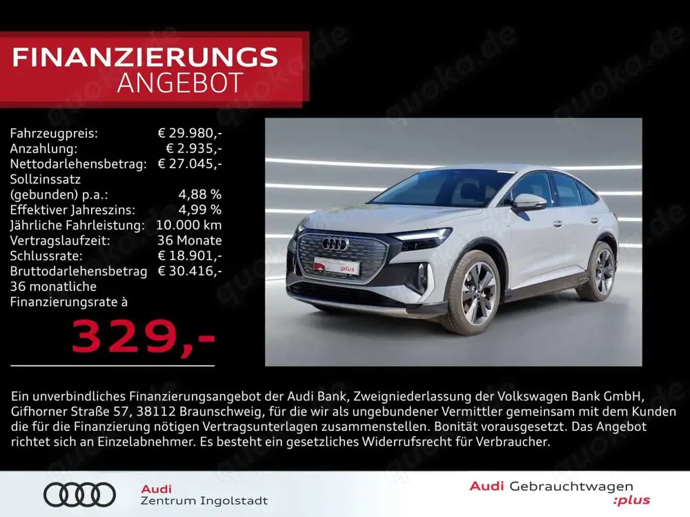 Audi Q4 e-tron Q4 Sportback e-tron 35 S line ACC NAVI Kam. 20"