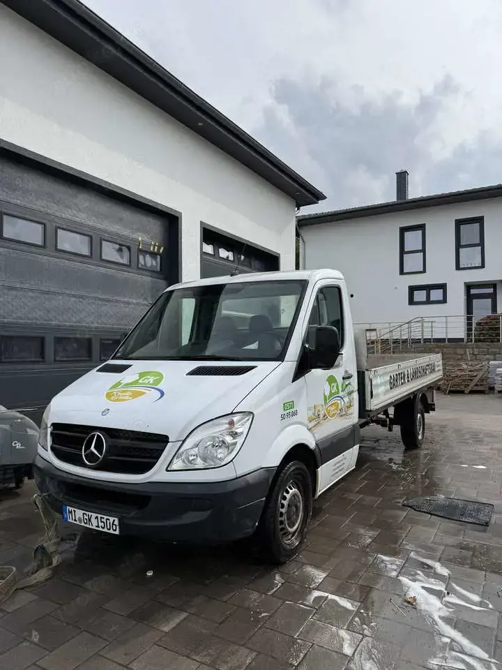 Mercedes-Benz Sprinter LKW offener Kasten Motorschaden*AHK*KLIMA