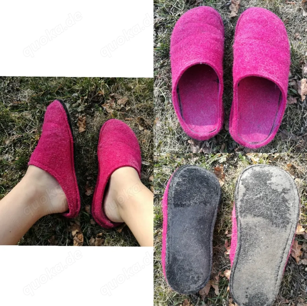 Meine Hausschuhe Pantoffeln - Für dich getragen 