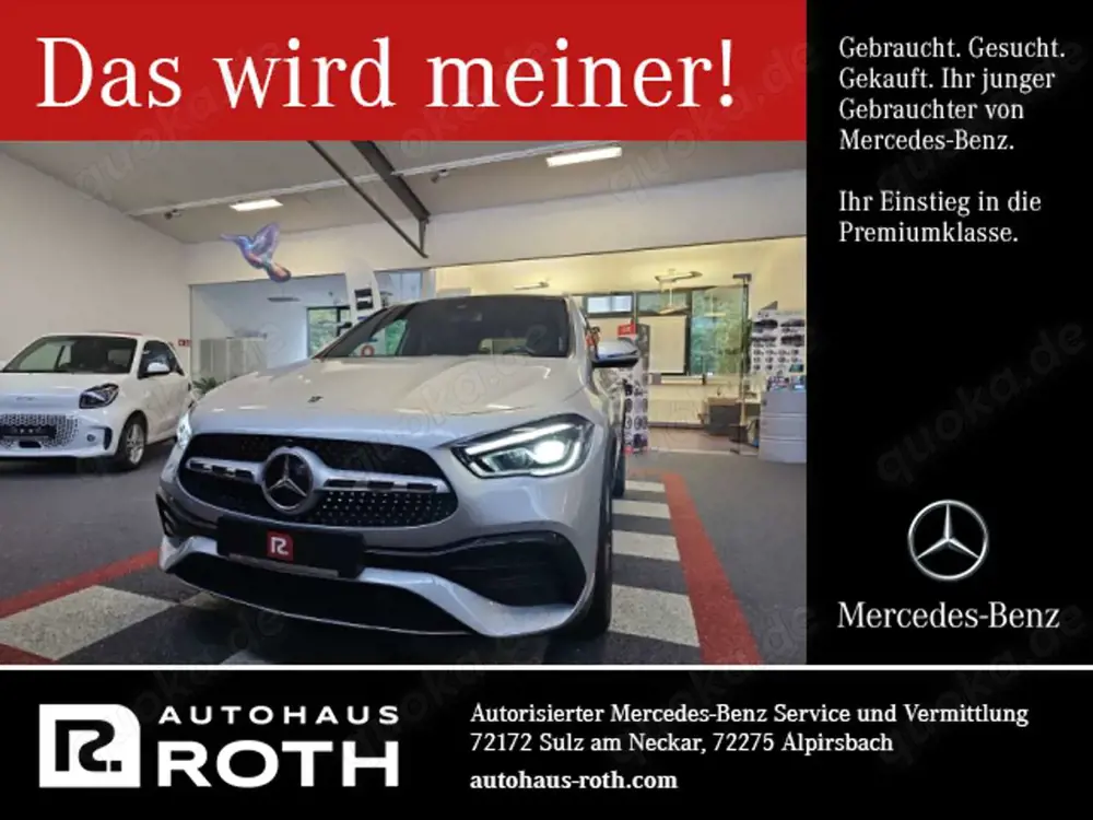 Mercedes-Benz GLA 250 GLA 250 4M AMG Sport P-Dach Kamera LED PTS Navi