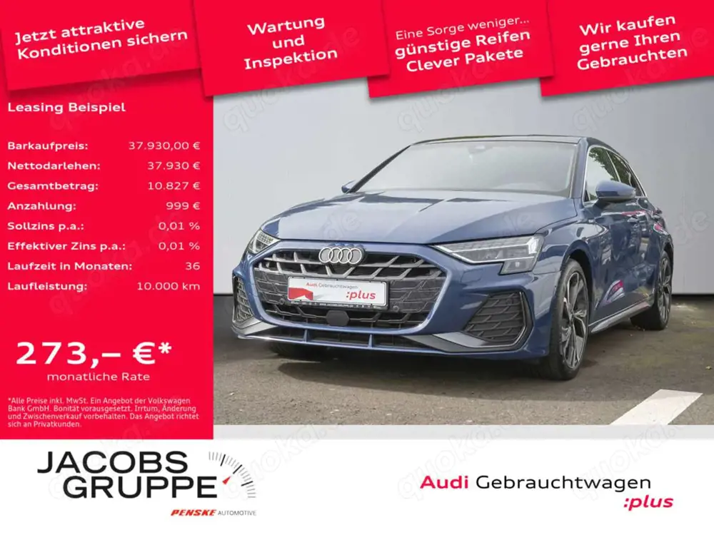 Audi A3 Sportback 35 TFSI S-tronic S line Pano, Ka
