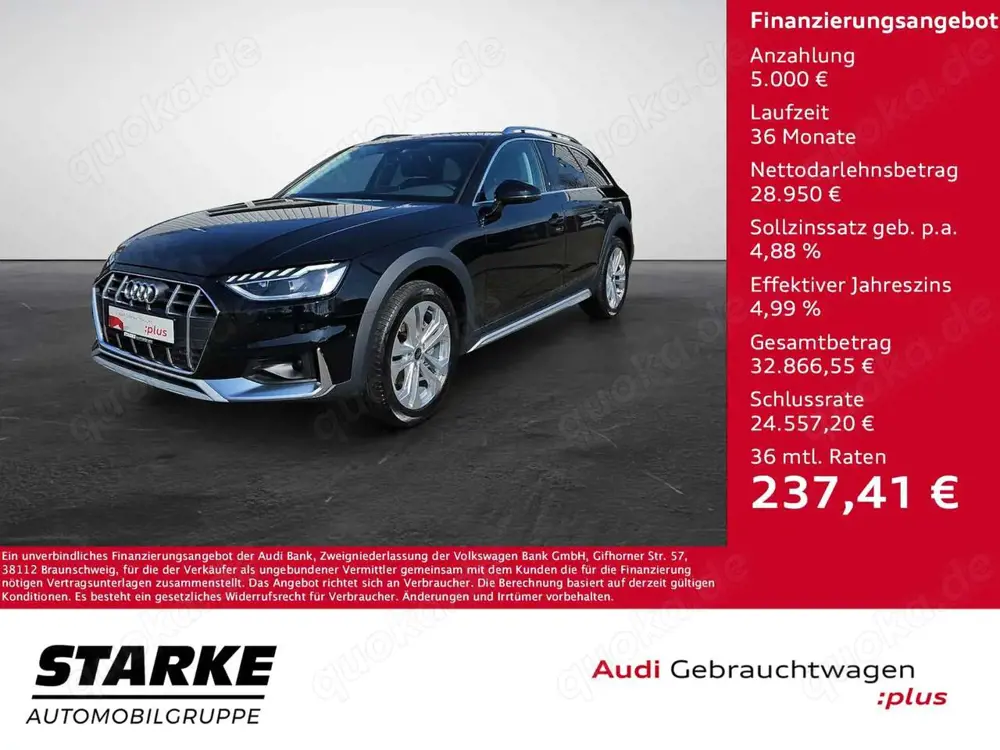 Audi A4 allroad 40 TDI S tronic quattro NaviPlus LED Leder 18-Z...