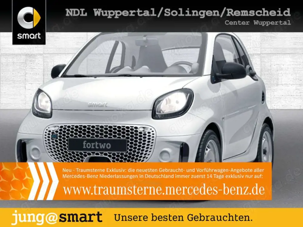 smart forTwo EQ 60kWed coolAudio Dig Radio Tempom Klima