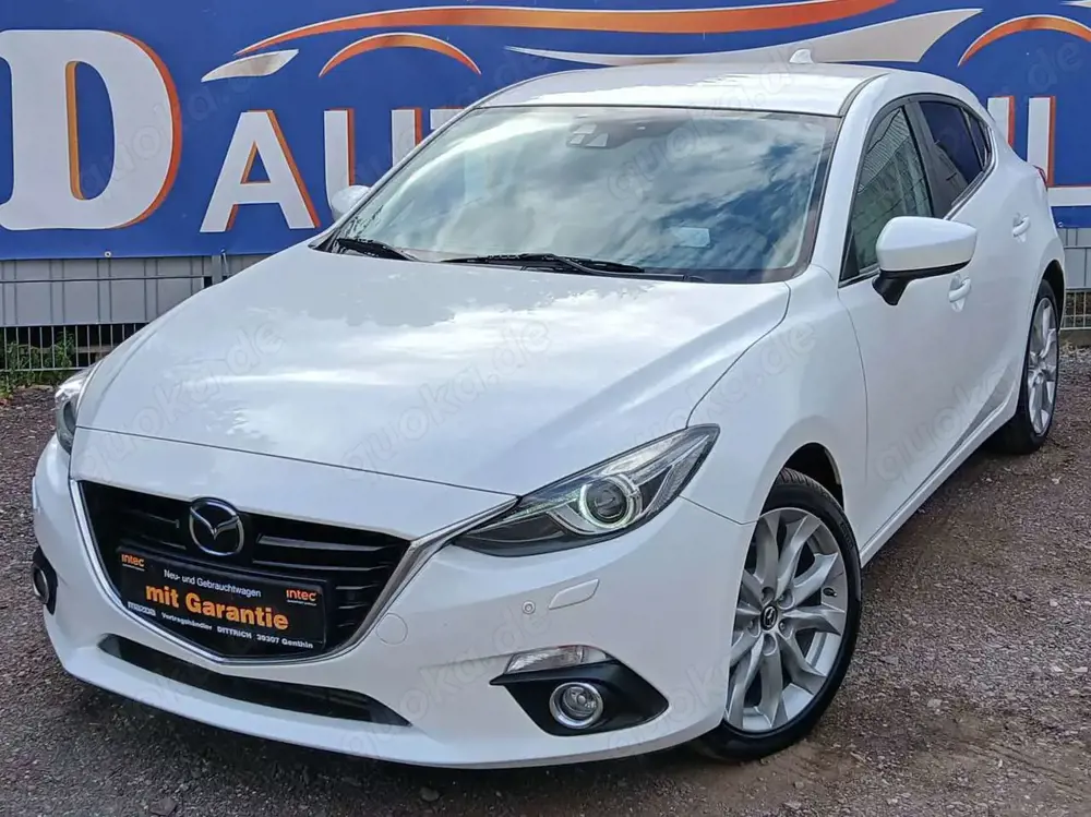 Mazda 3 2,2 Sports-Line *HEAD-UP*LEDER*SPURHALTE*HU/TÜV