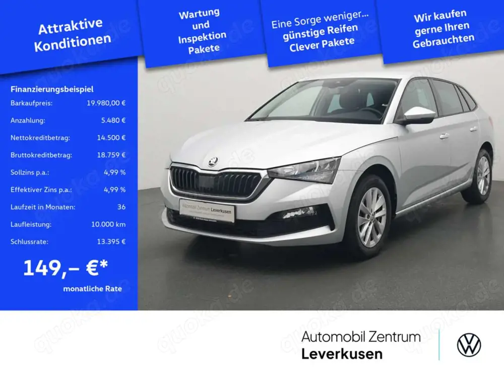 Skoda Scala Tour DSG VIRT LED SHZ PDC KLIMA PORT NA