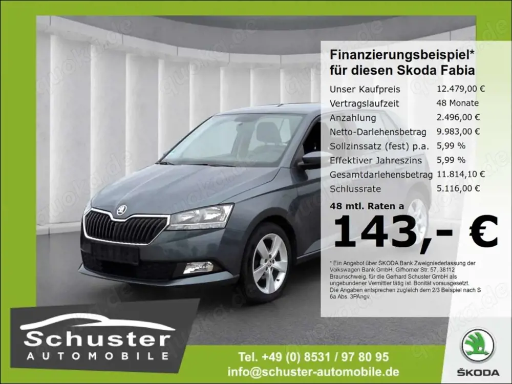 Skoda Fabia Cool Plus 1.0TSI*SHZ PDC Klima Blueto Alu