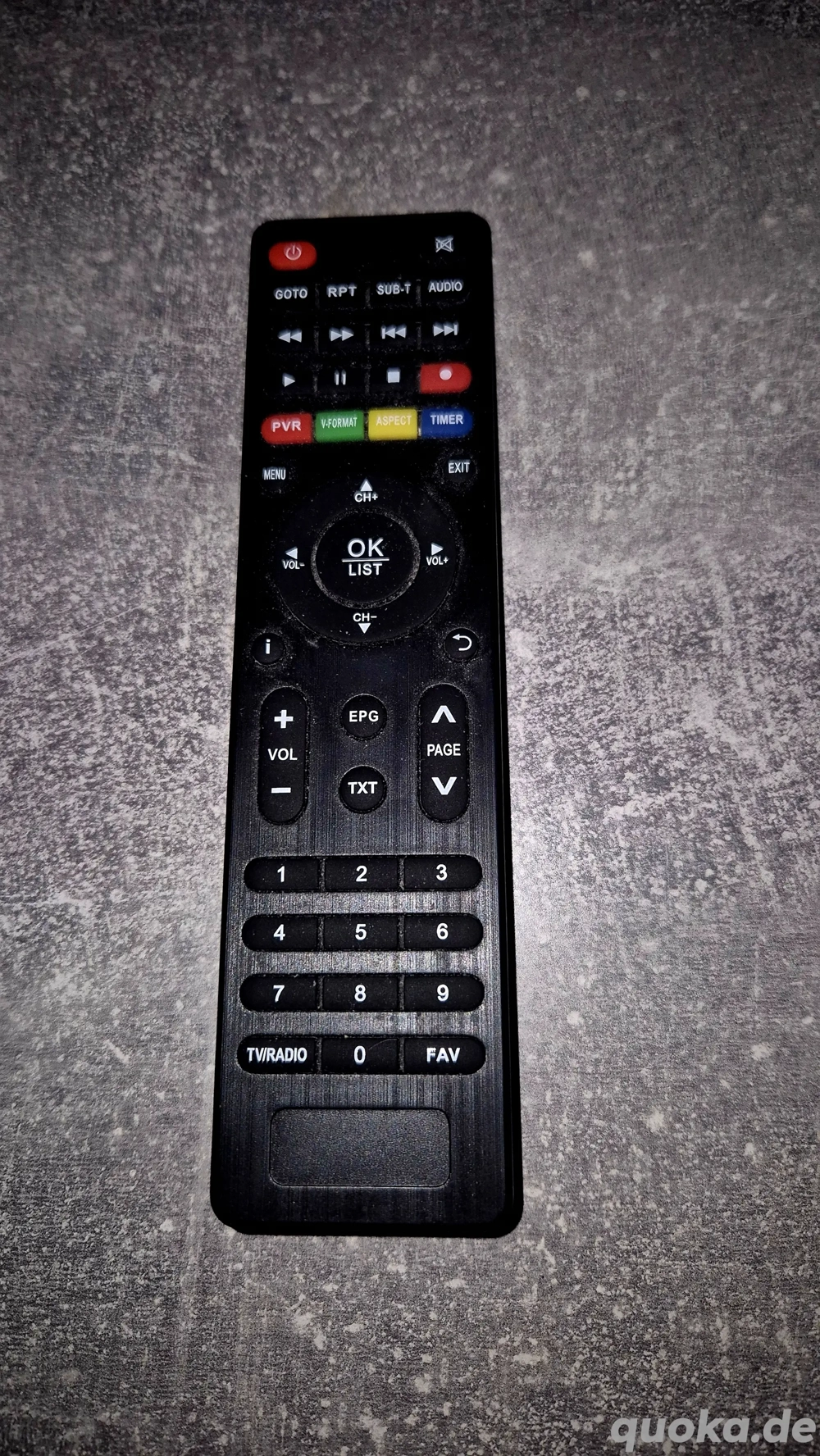 Fernbedienung Xoro Hrk 7660 und andere 