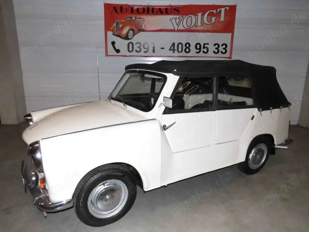 Trabant P601 Kübel Metalltüren, Leder, sehr selten