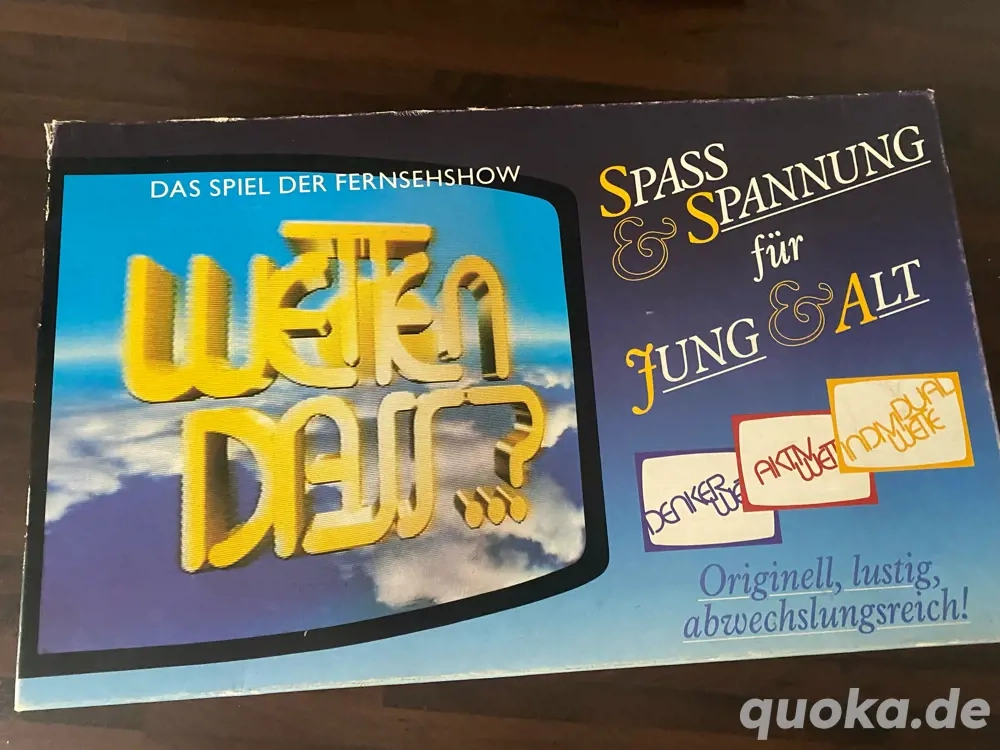 Wetten Dass..?  Brettspiel Gesellschaftsspiel Spiel