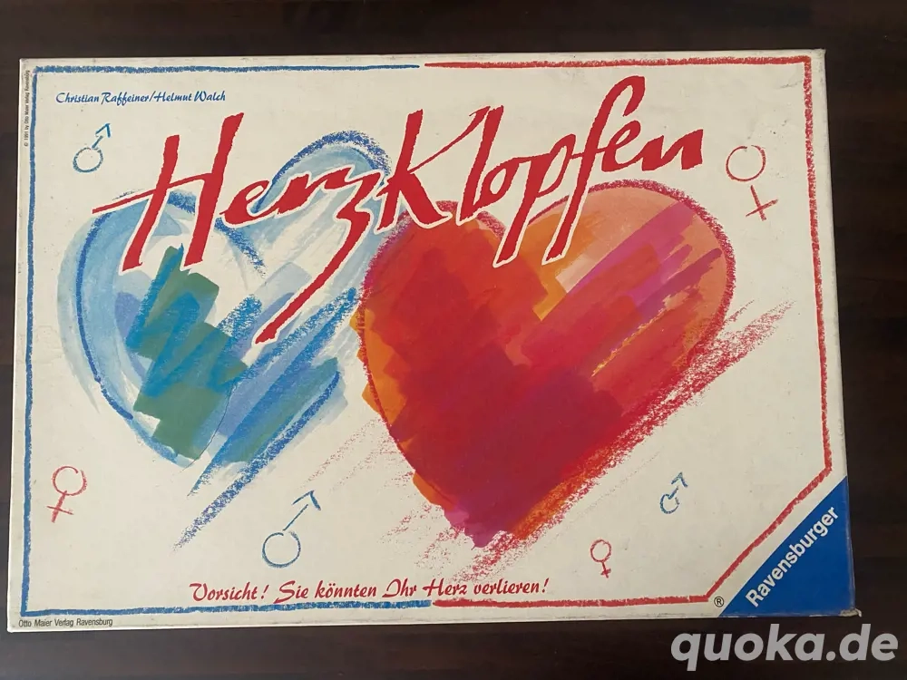 Ravensburger  HERZKLOPFEN  Gesellschaftsspiel