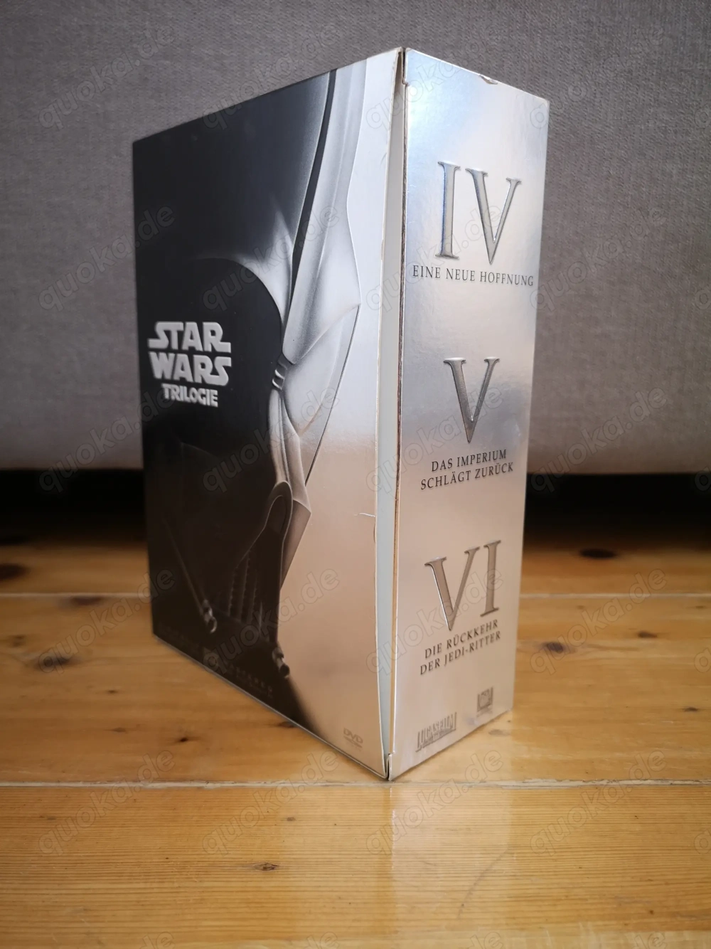 StarWars Trilogie IV bis VI DVD Box mit Bonus Disc