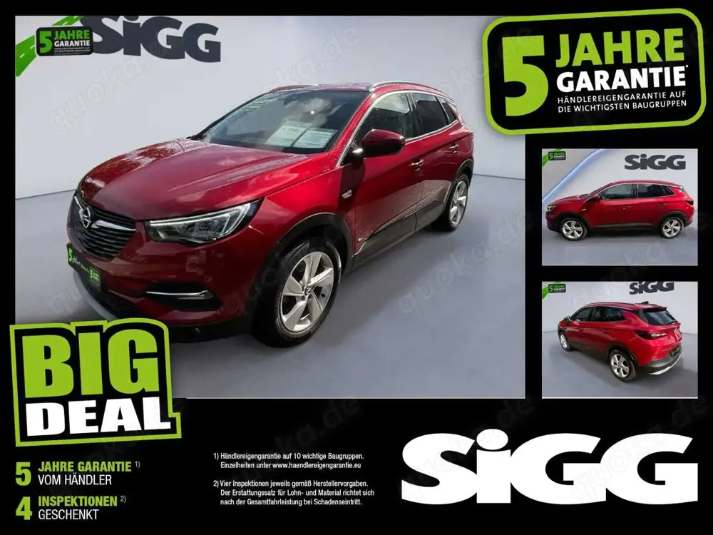 Opel Grandland 1.6 Turbo Elegance 4x4 Kamera, ALU