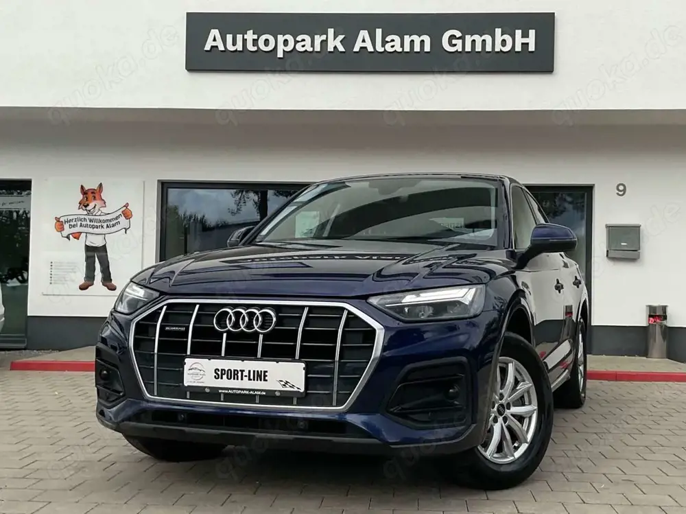 Audi Q5 Sportback 40 TDI quatt. AHK LED RFK Temp ViCO Audi Q5 Sportback 40 TDI quatt. AHK LED RFK Temp ViCO