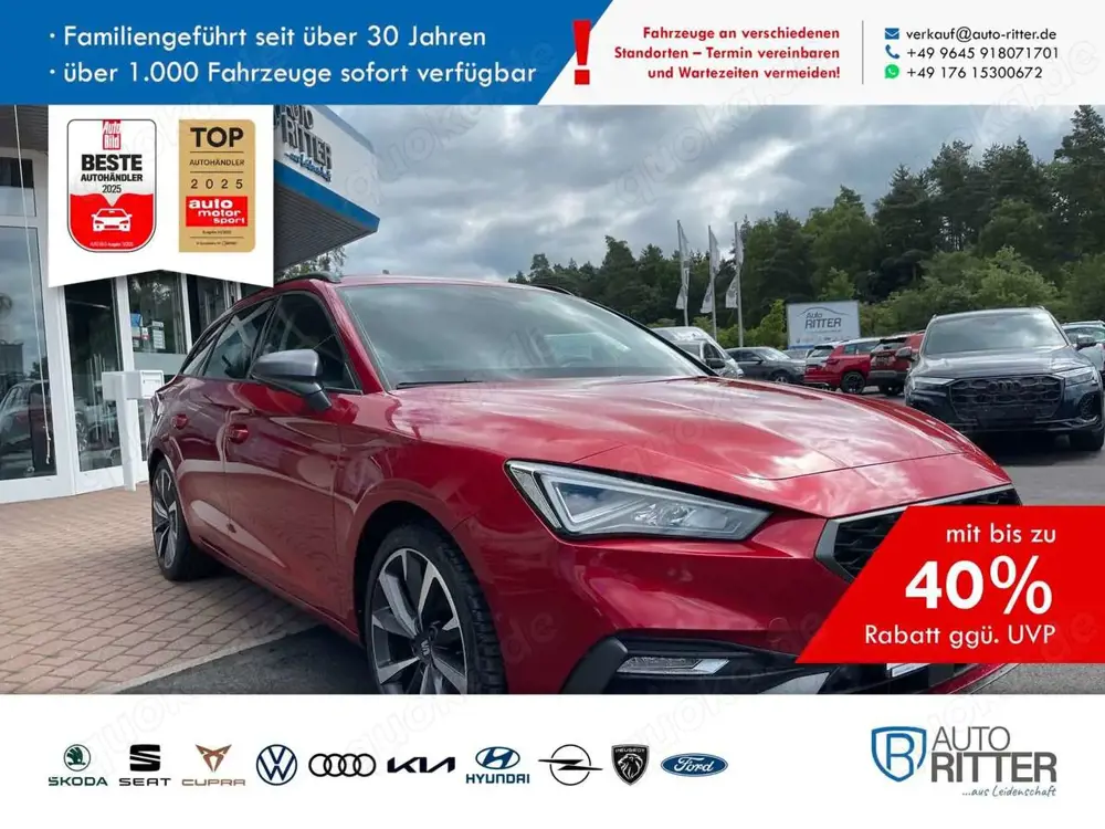 SEAT Leon Sportstourer ST FR 1.5 eTSI DSG ACC+Navi...