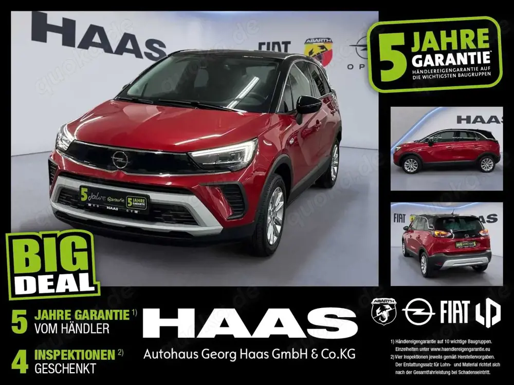 Opel Crossland 1.2 Turbo Elegance Navigation, LED uvm