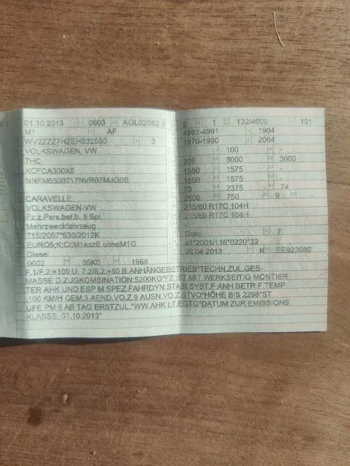 Volkswagen T5 Caravelle Caravelle Kurz Profi